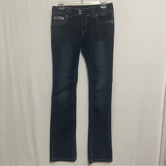 Amethyst Jeans Premium Denim Dark wash size 7 Regular - Picture 2 of 11